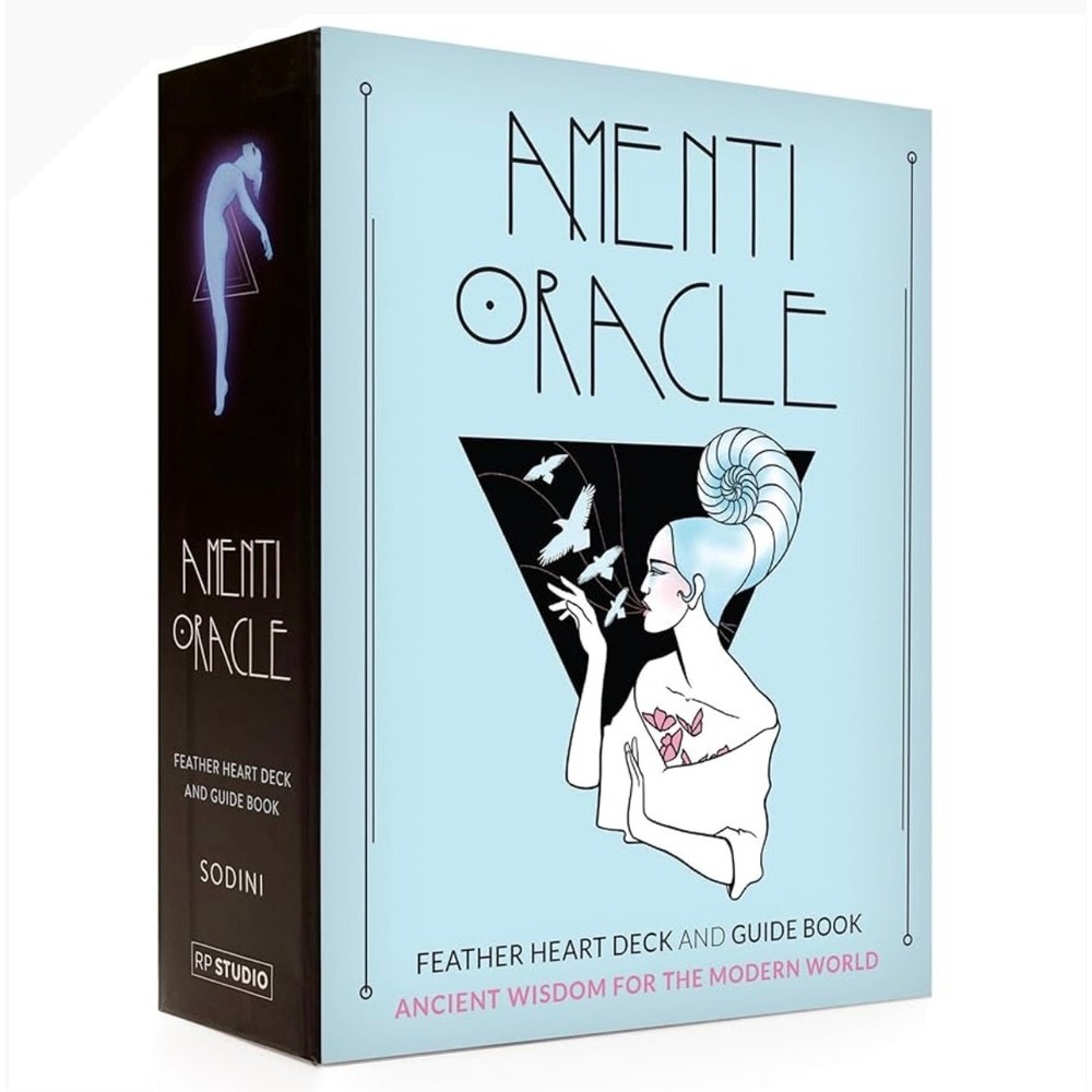 Amenti Oracle Feather Heart Deck‎ and Guide Book Sodini RP Studio